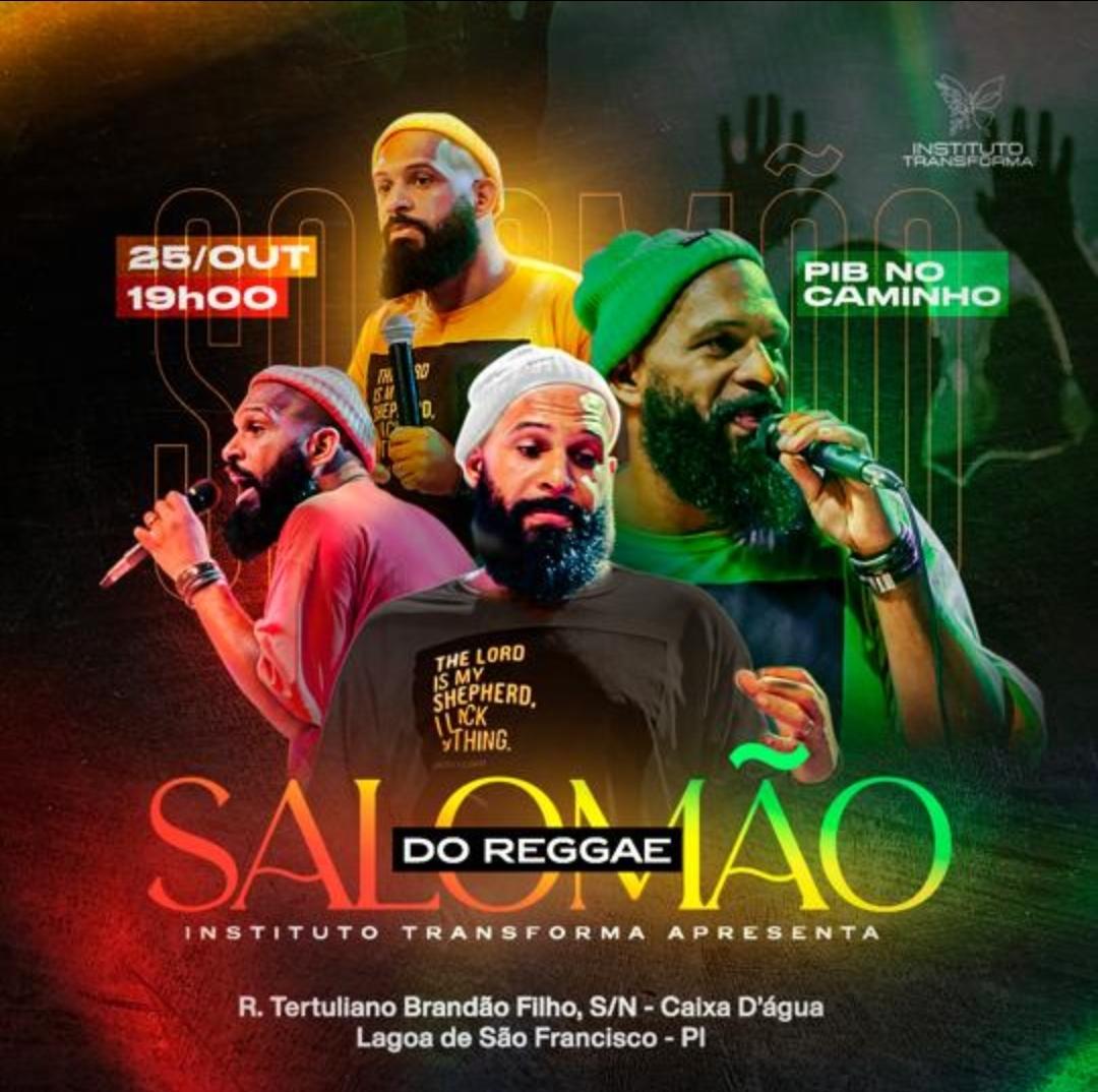 Circuito Piauiense de Reggae - CASTING DE ATRAÇÕES: SHALOM ISRAEL